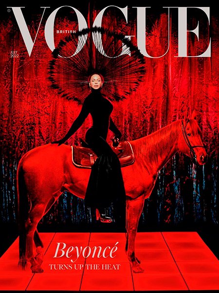 Возвращение королевы: Бейонсе верхом на коне украсила обложку Vogue