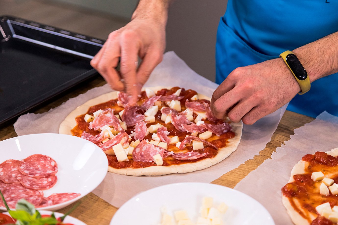 Готовим итальянскую пиццу на любой вкус: четыре разных начинки от Джованни Филиппоне