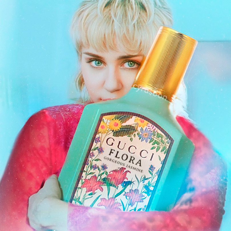 Майли Сайрус стала лицом нового аромата Gucci