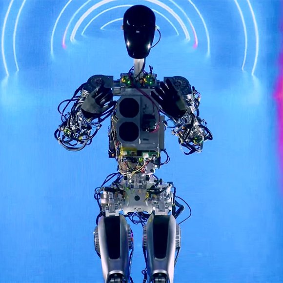 Будущее уже близко: Илон Маск показал прототип человекоподобного робота