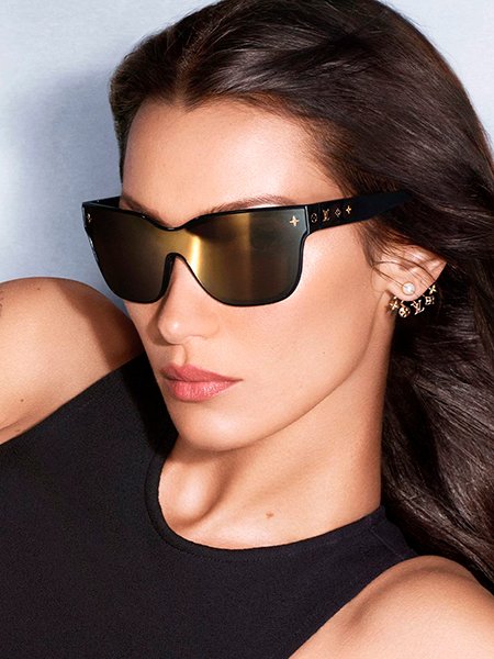 Лето близко: Белла Хадид в рекламе солнцезащитных очков Louis Vuitton