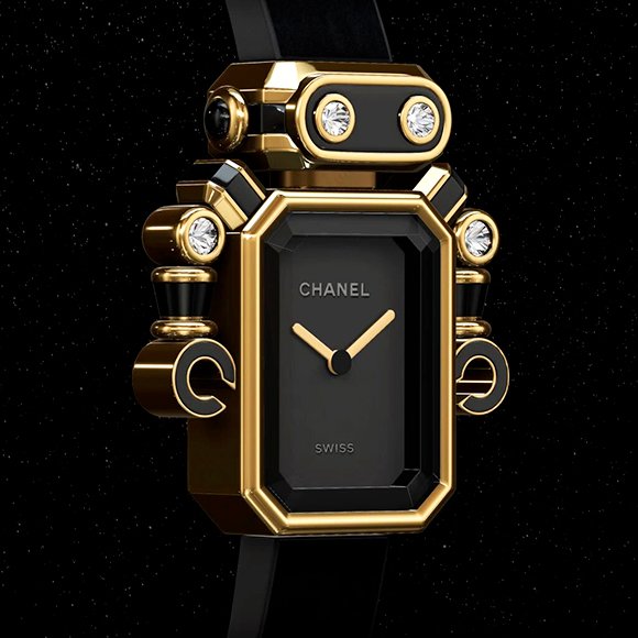 Если в космос, то с Chanel: бренд представил часы Robot
