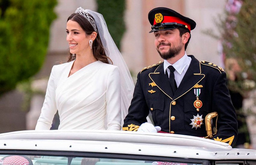 Войдет в историю: как прошла сказочная свадьба принца Иордании Хусейна и Раджвы